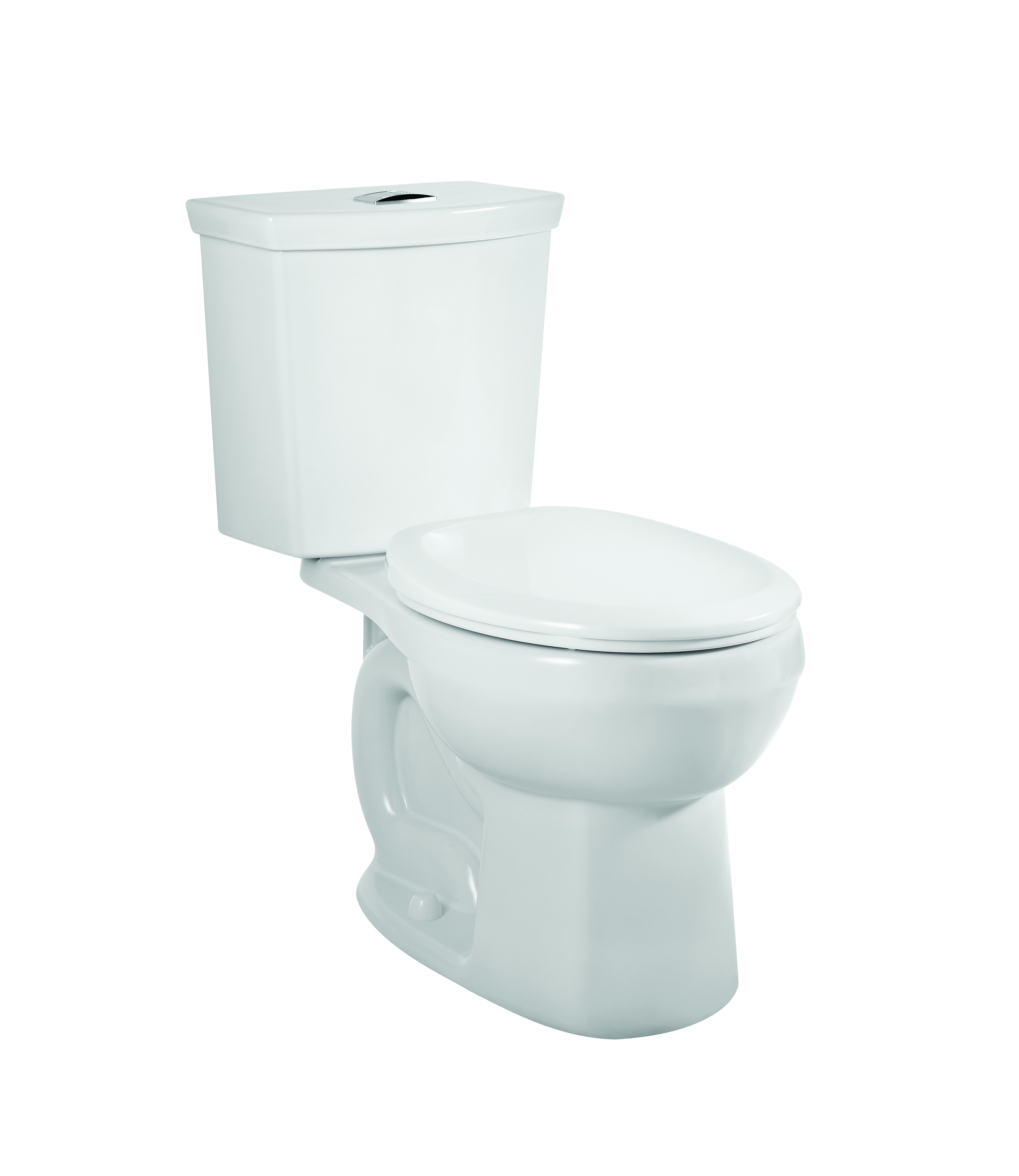 Ravenna 3 Two-Piece Dual Flush 1.6 gpf/6.0 Lpf and 1.0 gpf/3.8 Lpf Chair Height Elongated Complete Toilet With Seat and Lined Tank